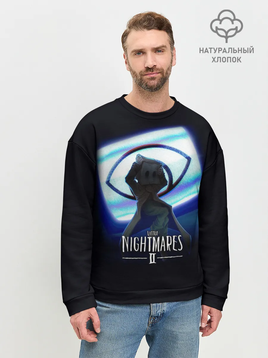 Мужской свитшот базовый / Little Nightmares 2 MONO