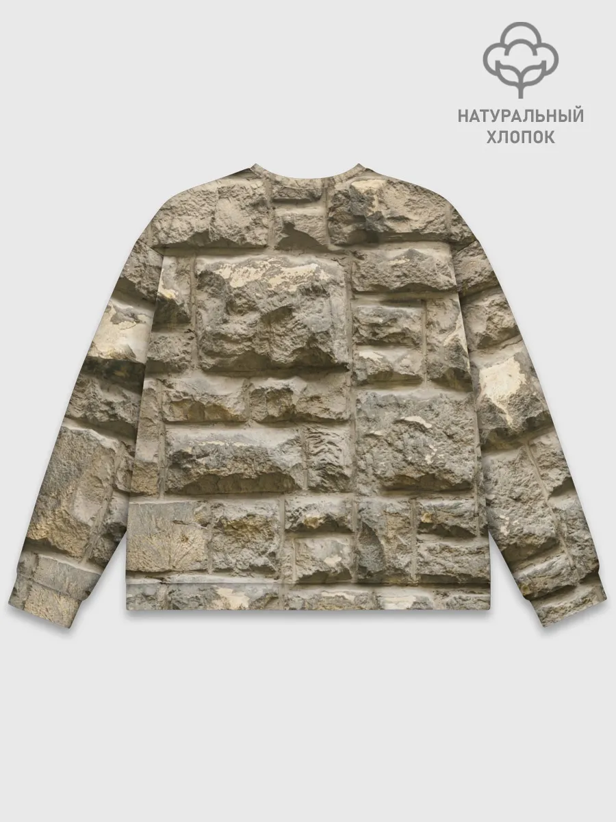 Мужской свитшот базовый / Неровные блоки