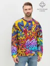 Мужской свитшот базовый / Граффити