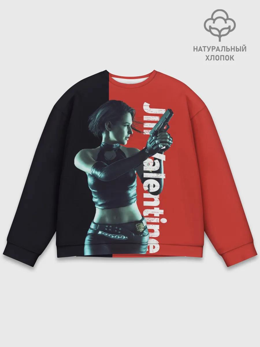Мужской свитшот базовый / RE3 | Jill Valentine