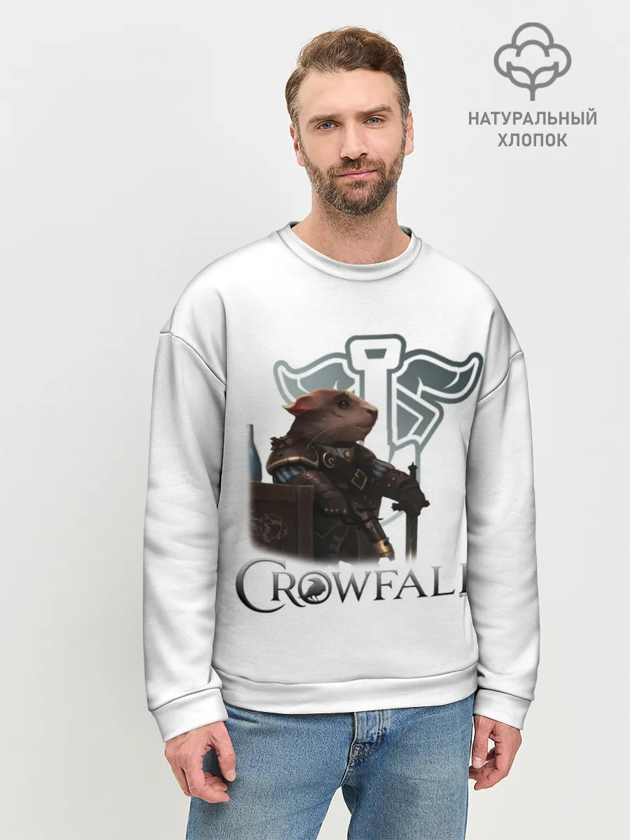 Мужской свитшот базовый / Crowfall | Duelist