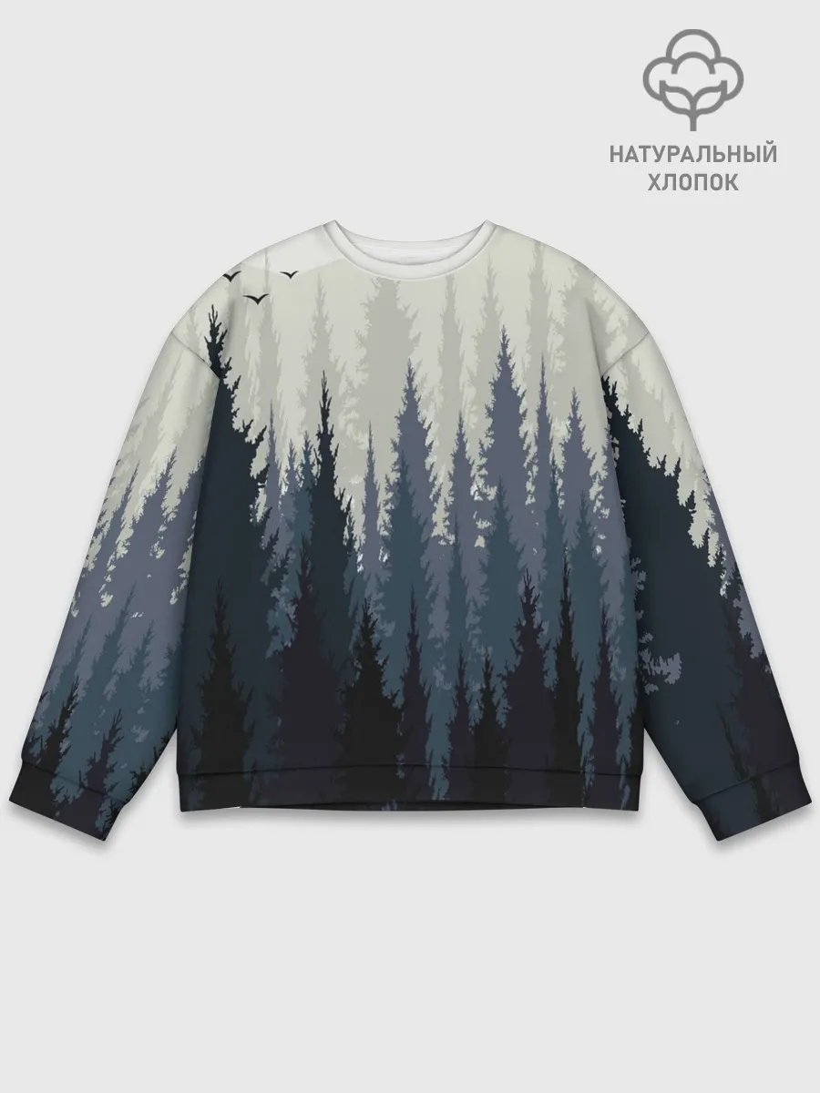 Мужской свитшот базовый / Лес