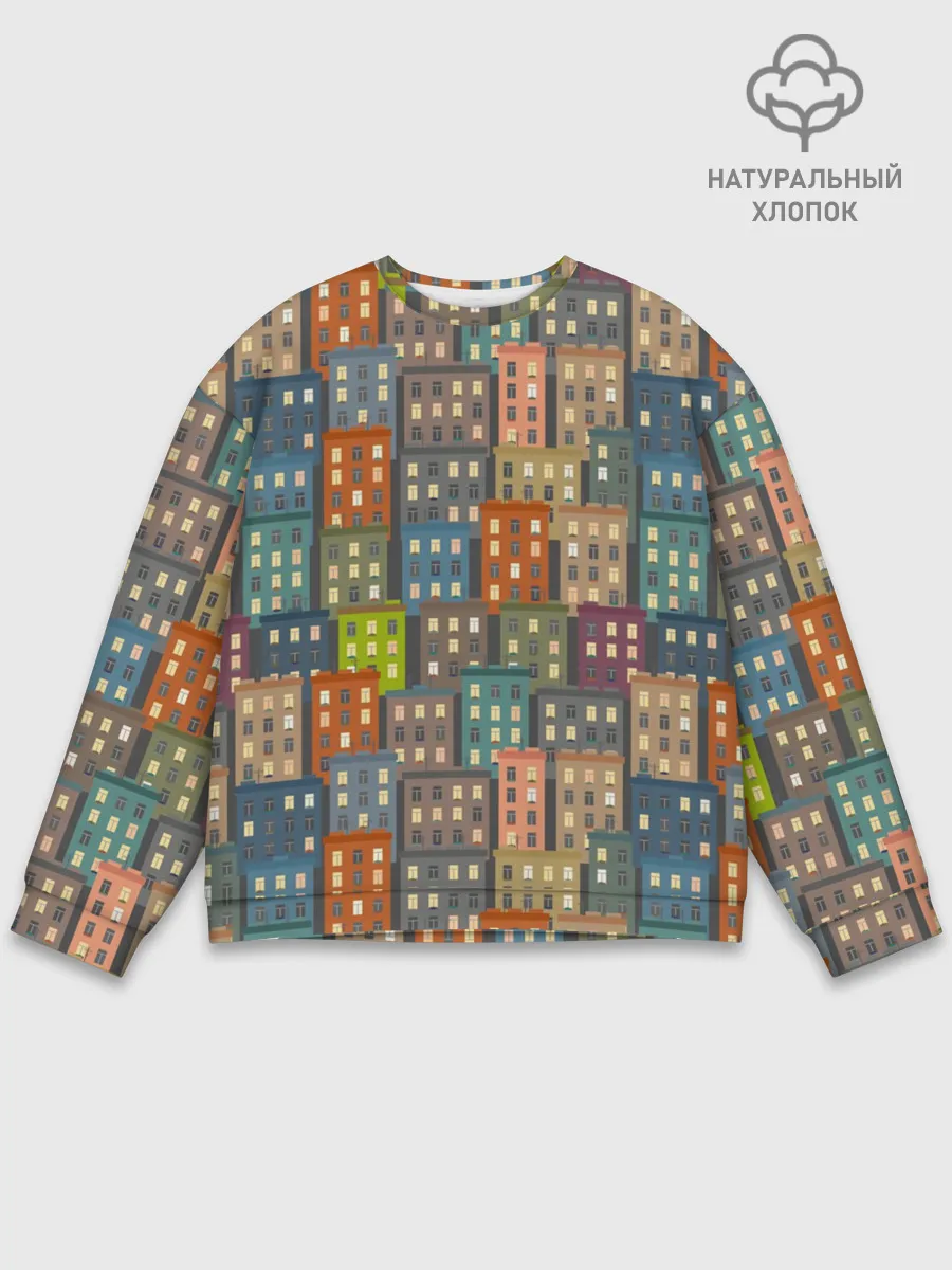 Мужской свитшот базовый / Город