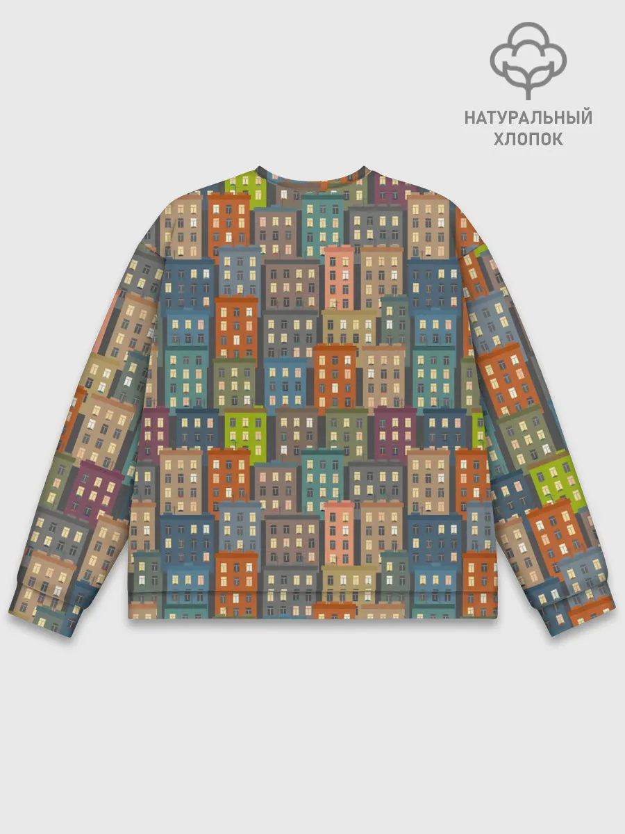 Мужской свитшот базовый / Город