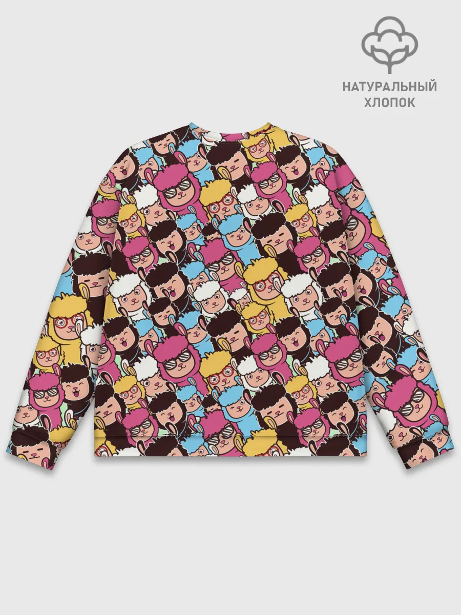 Мужской свитшот базовый / Альпаки