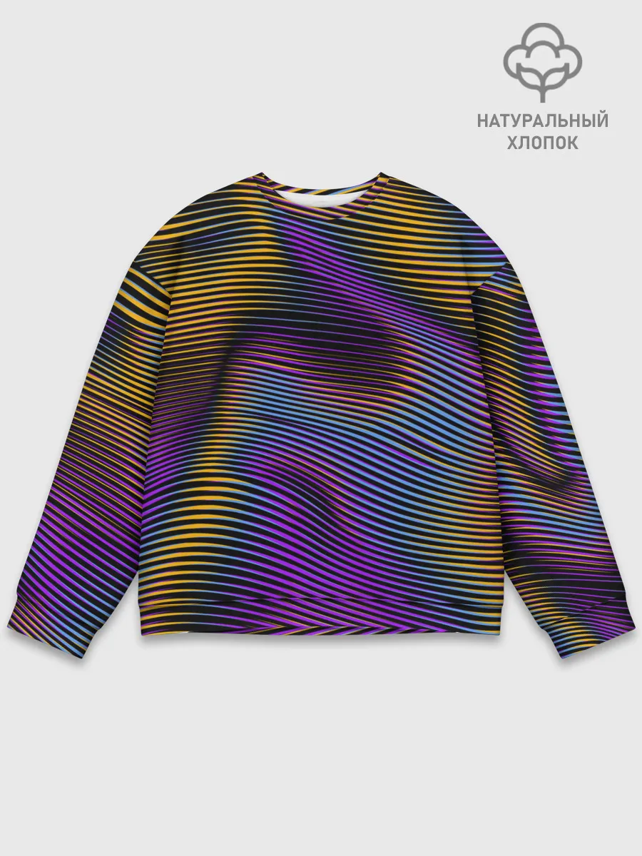 Мужской свитшот базовый / Современная абстракция