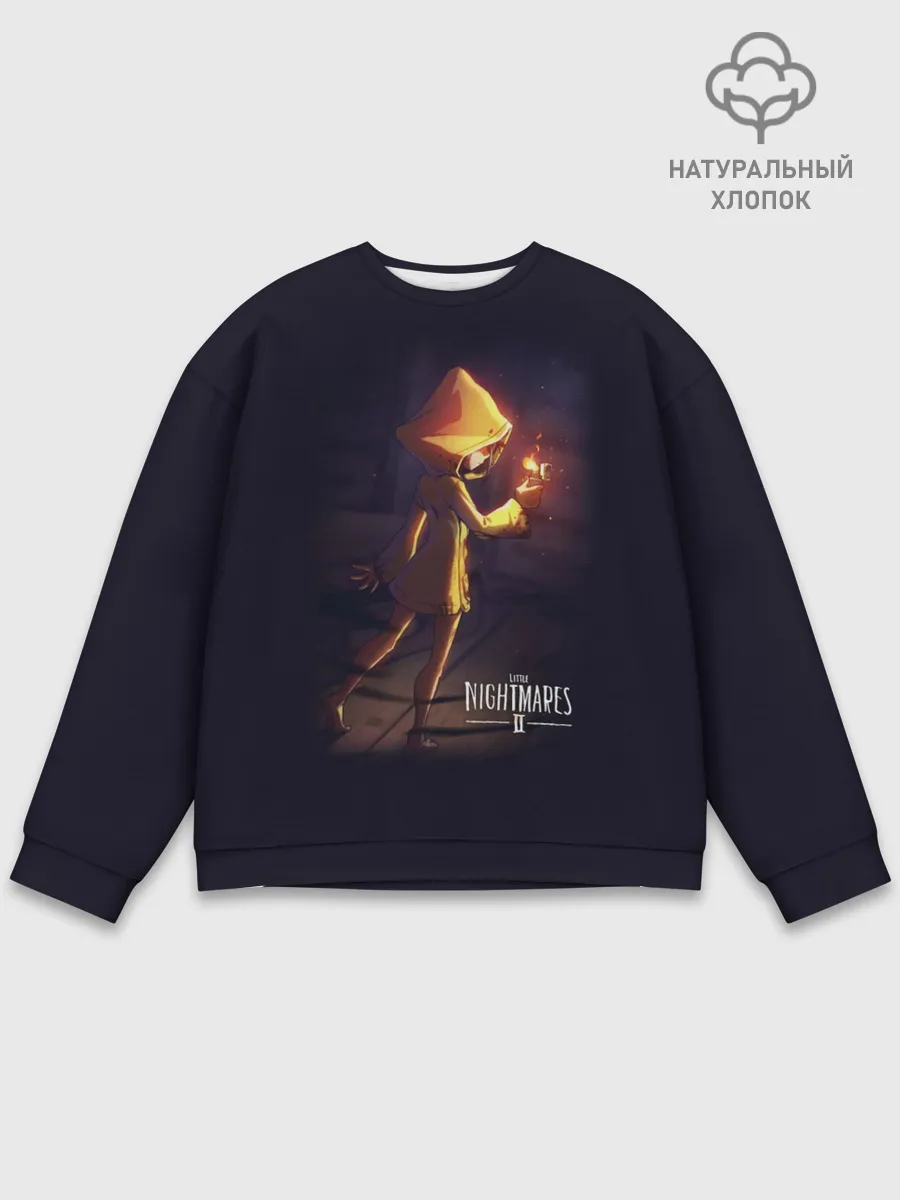 Мужской свитшот базовый / Little Nightmares 2. Шестая.