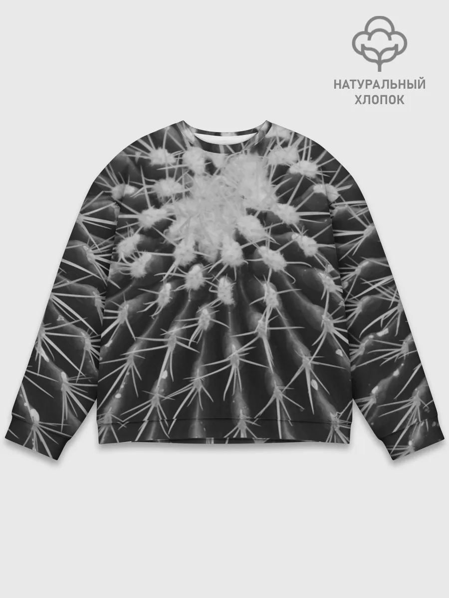 Мужской свитшот базовый / Кактусовый