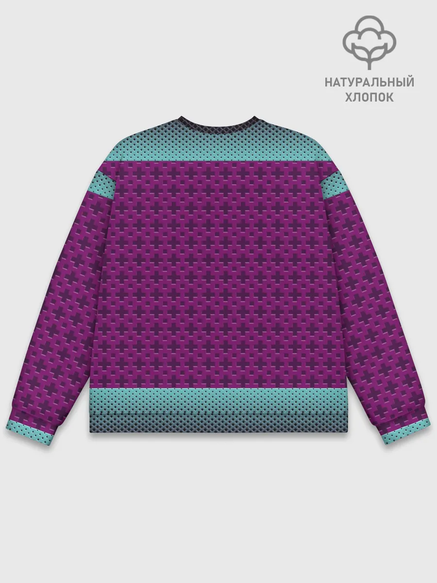 Мужской свитшот базовый / Неоновый гонщик