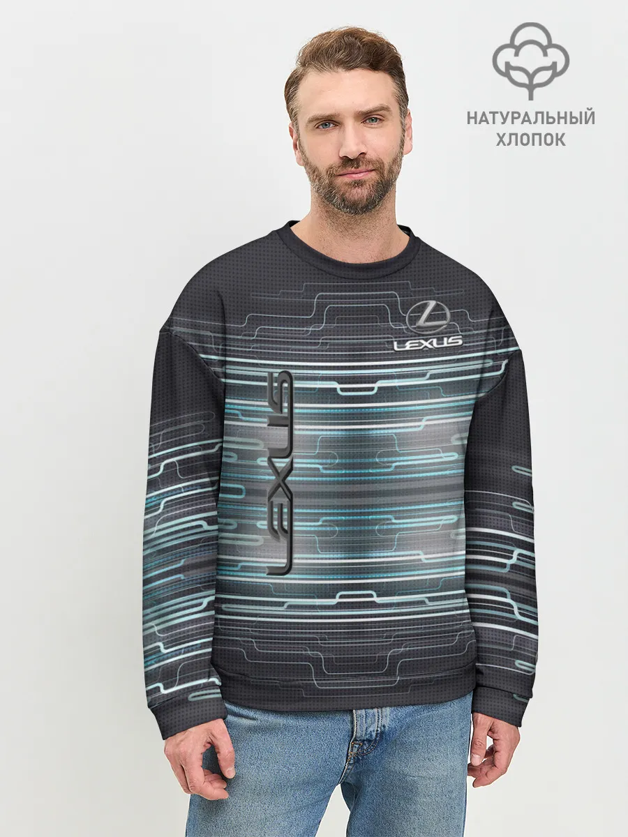 Мужской свитшот базовый / Lexus