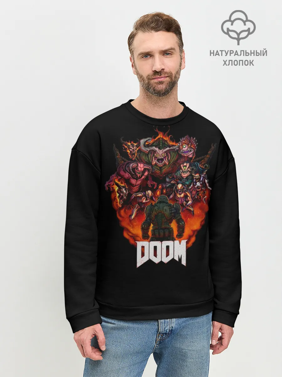 Мужской свитшот базовый / Doom