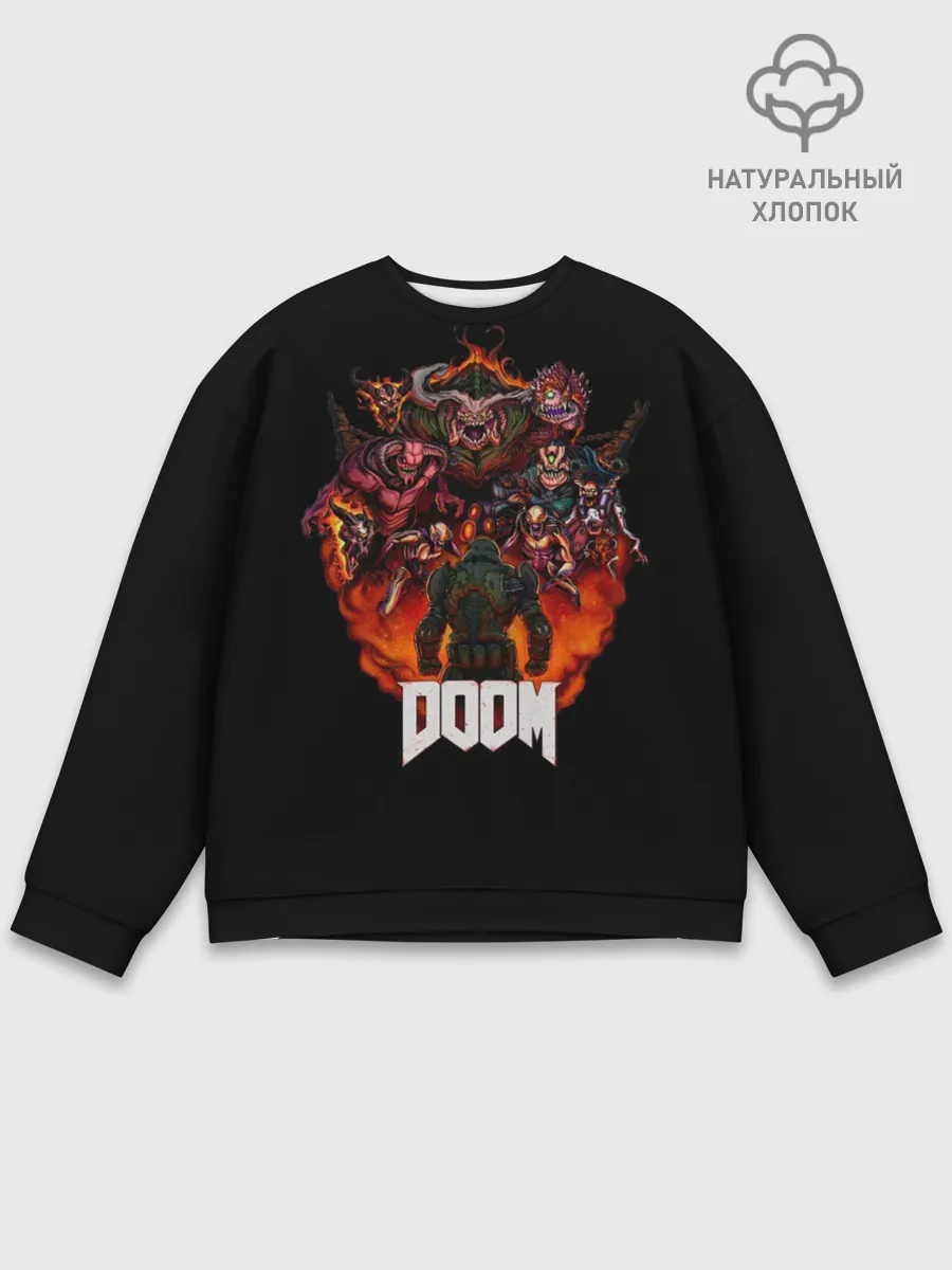 Мужской свитшот базовый / Doom