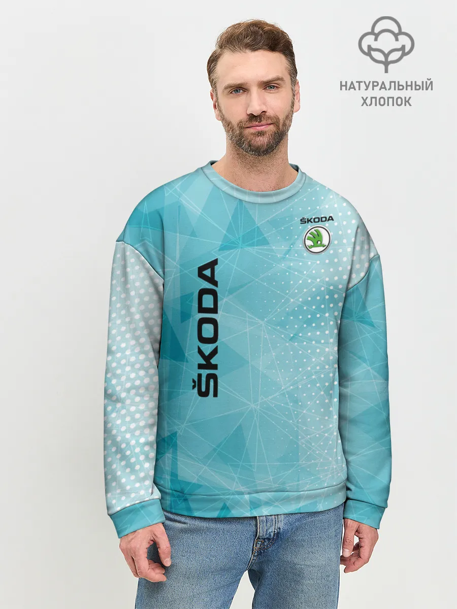 Мужской свитшот базовый / SKODA