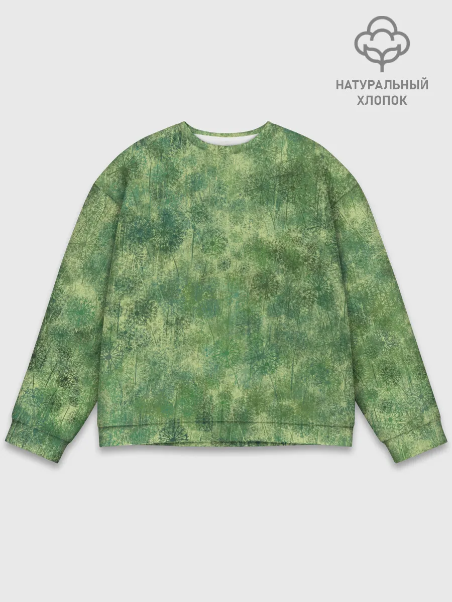 Мужской свитшот базовый / Одуванчики