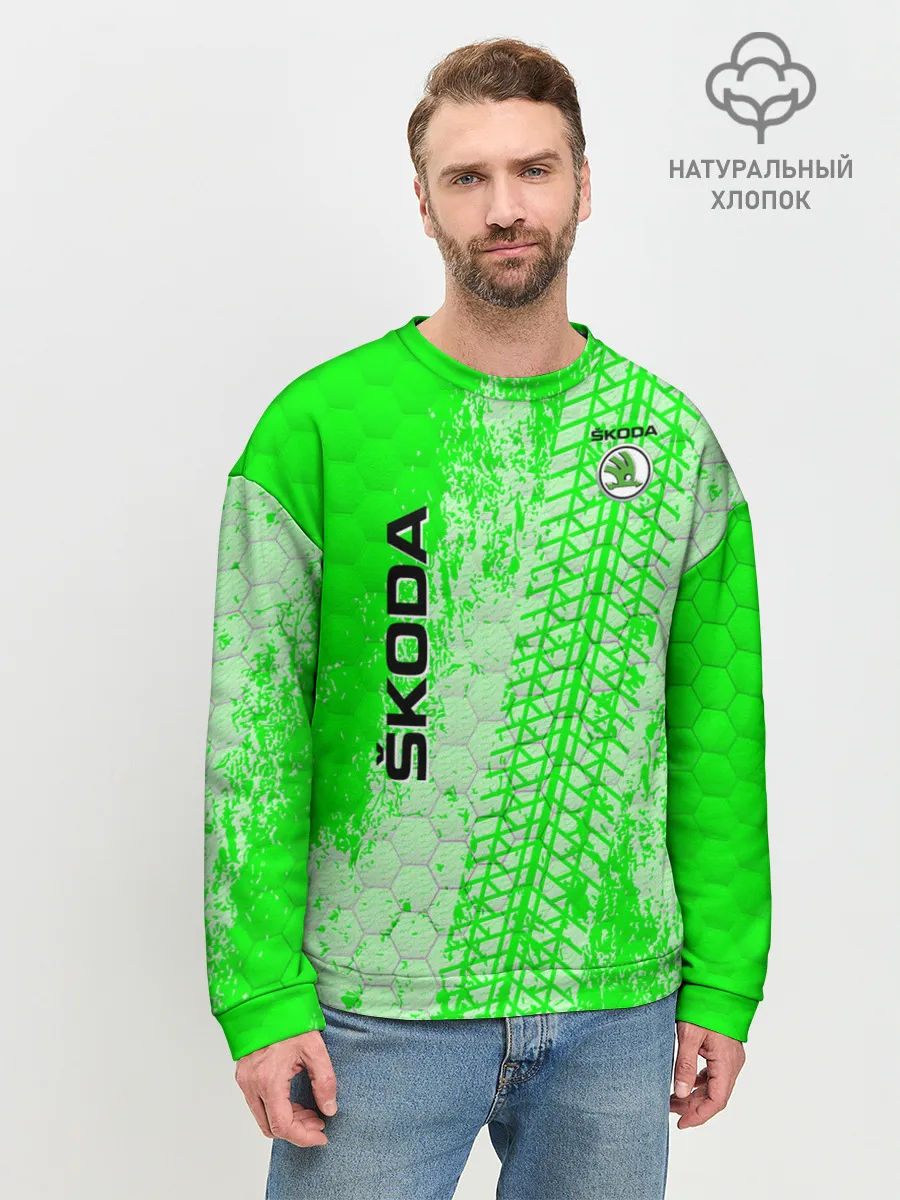 Мужской свитшот базовый / SKODA
