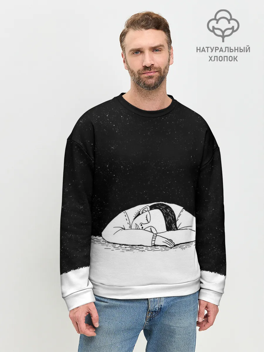 Мужской свитшот базовый / Космический сон