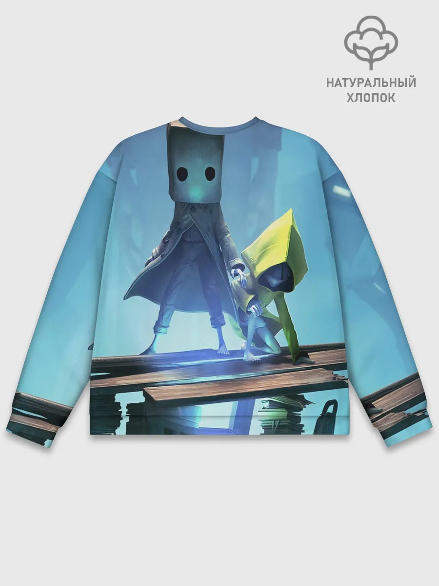 Мужской свитшот базовый / Little Nightmares || арт шестой и моно