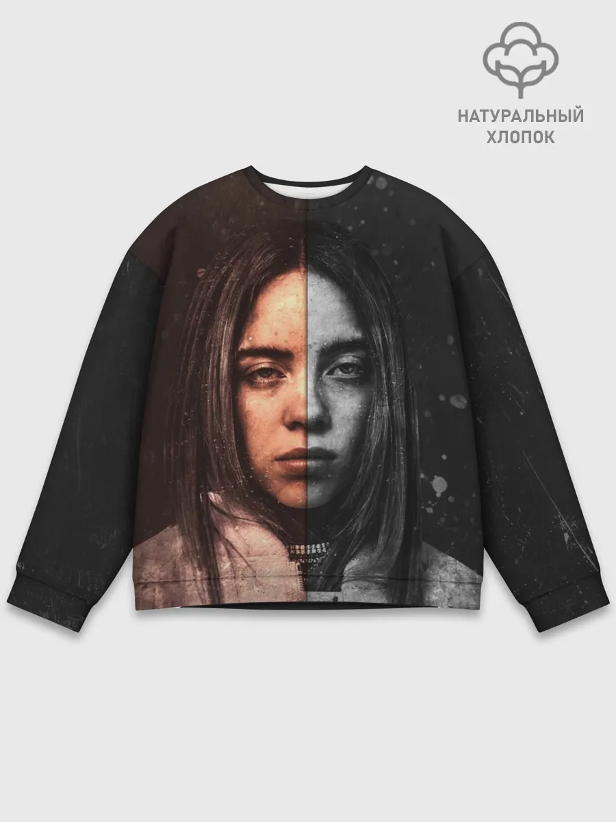 Мужской свитшот базовый / Билли Айлиш | Billie Eilish