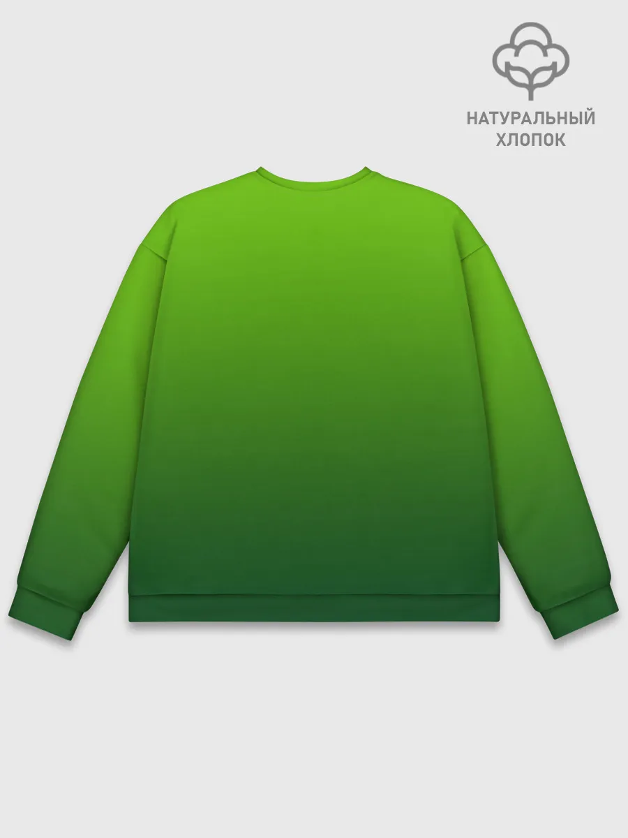 Мужской свитшот базовый / земляной анимешный дракон