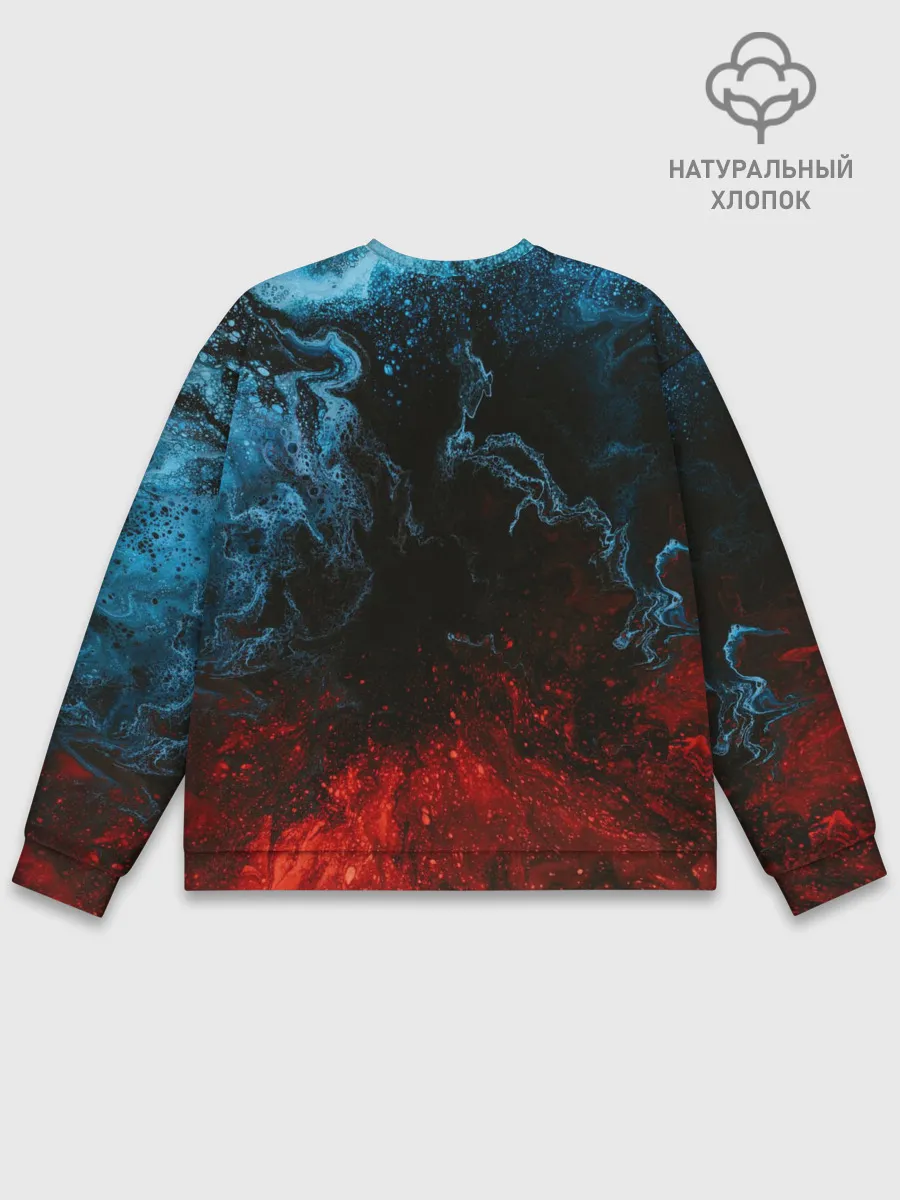 Мужской свитшот базовый / Огонь И Вода