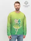 Мужской свитшот базовый / Фея клевера