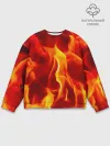 Мужской свитшот базовый / Пламенный