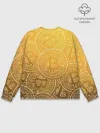 Мужской свитшот базовый / БИТКОИН МОНЕТЫ
