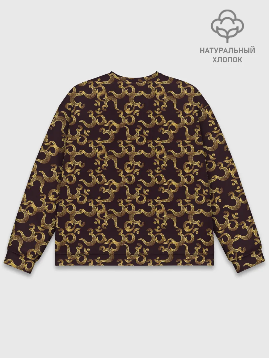 Мужской свитшот базовый / Мантра ОМ