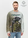 Мужской свитшот базовый / Cyberpunk 2077|Киберпанк 2077