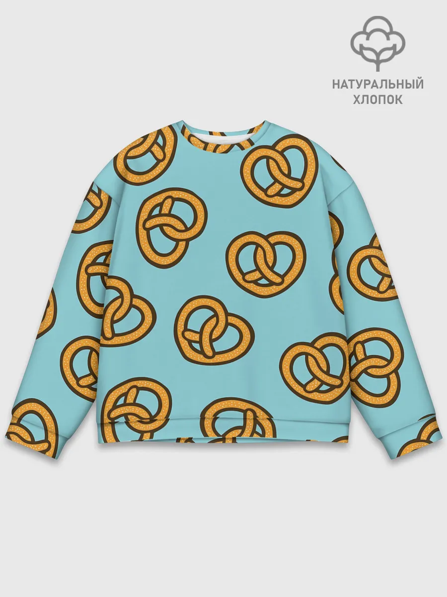 Мужской свитшот базовый / Крендели