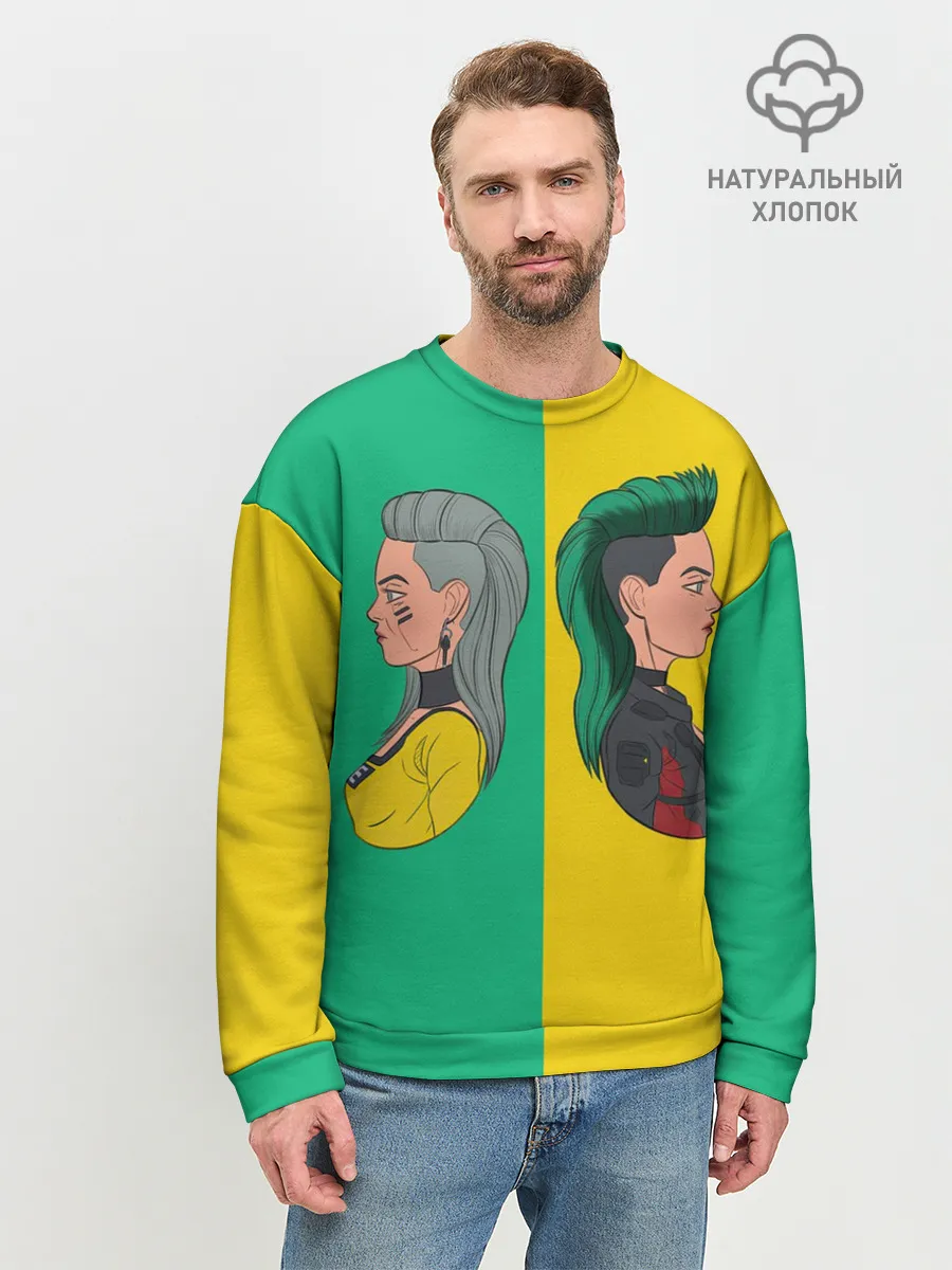 Мужской свитшот базовый / Бестия