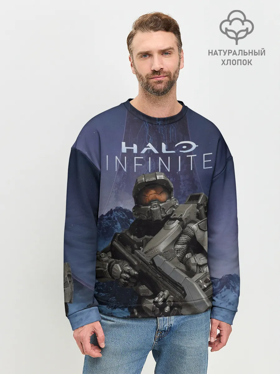 Мужской свитшот базовый / Halo Infinite