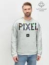 Мужской свитшот базовый / Im a Pixel