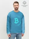 Мужской свитшот базовый / Bitcoin