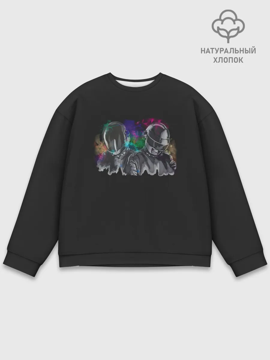 Мужской свитшот базовый / Daft Punk