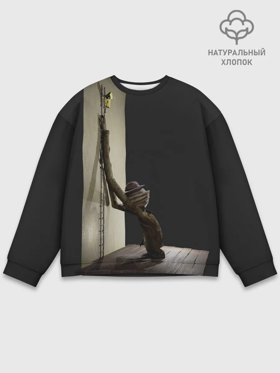 Мужской свитшот базовый / Little Nightmares Постер