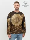 Мужской свитшот базовый / Биткоин