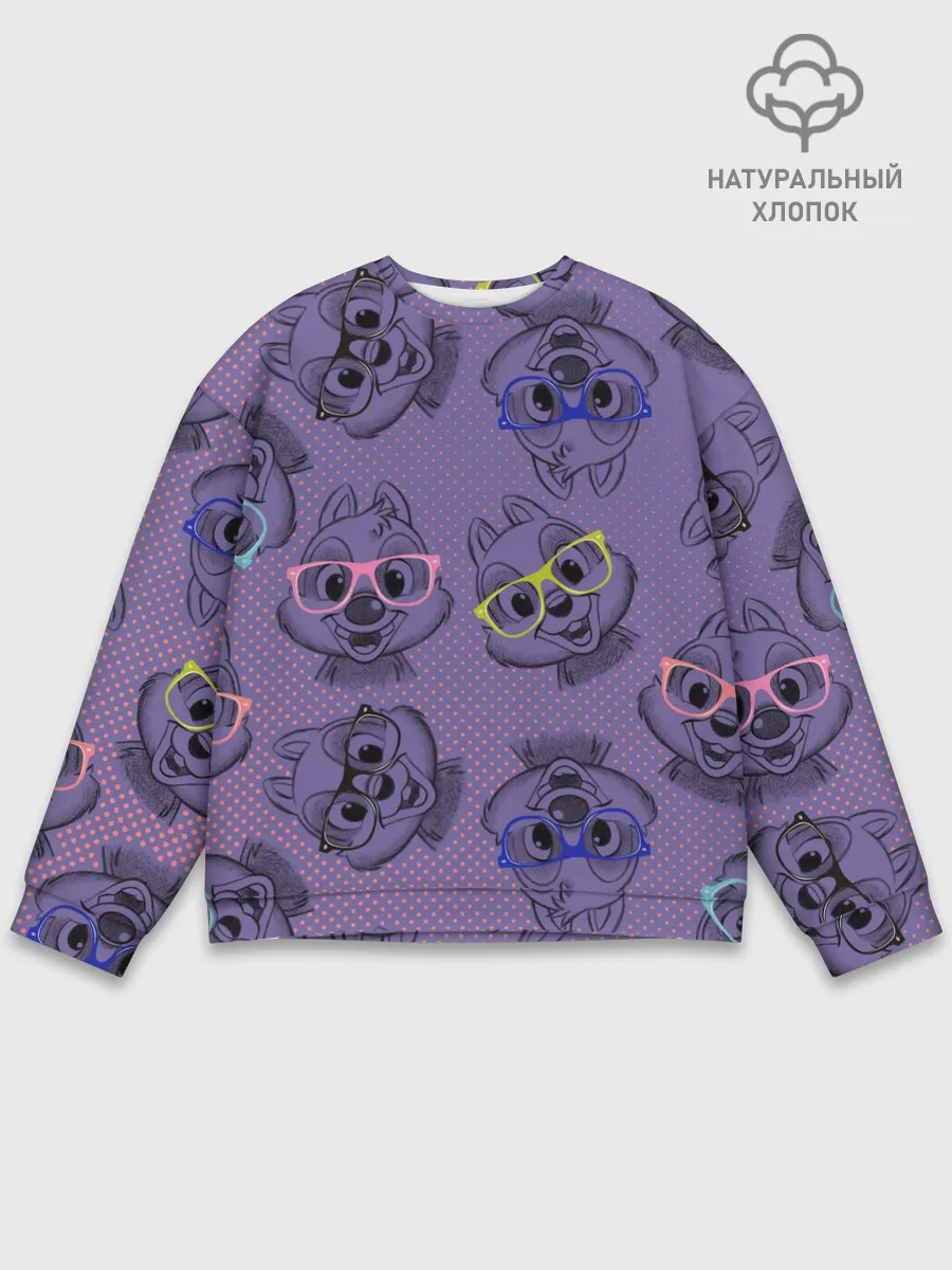 Мужской свитшот базовый / Chip n Dale