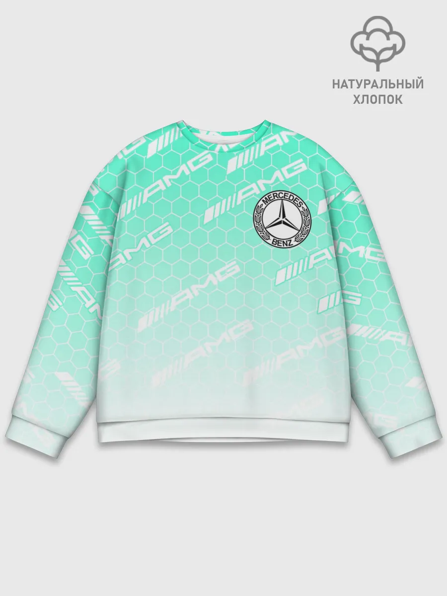 Мужской свитшот базовый / MERCEDES BENZ AMG