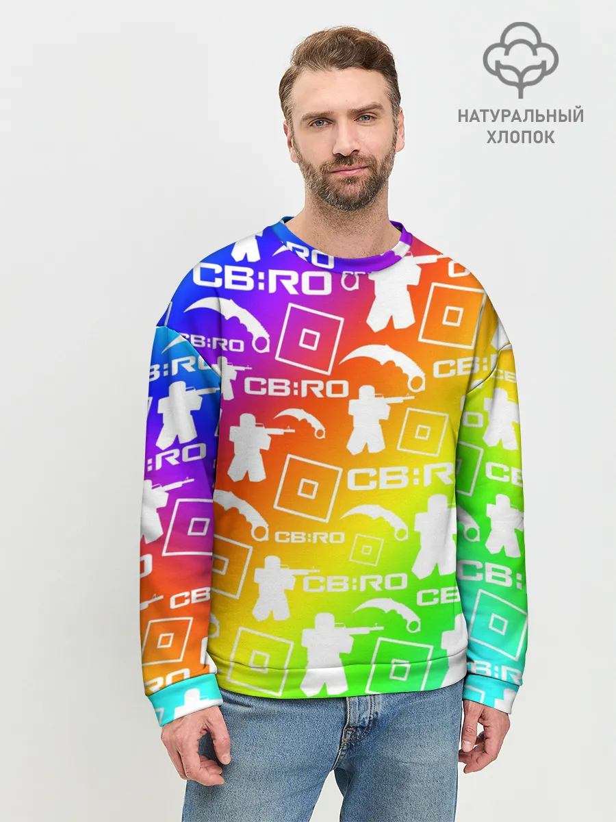 Мужской свитшот базовый / COUNTER BLOX