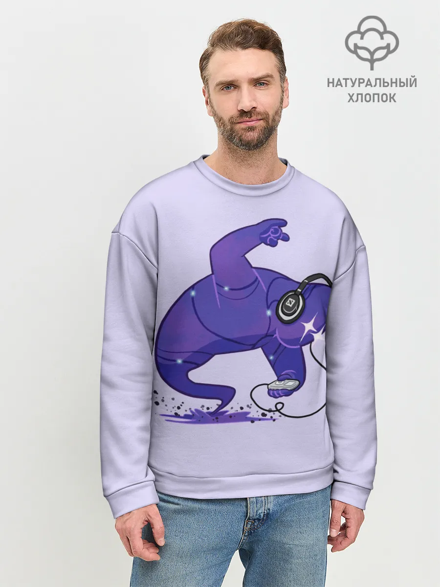 Мужской свитшот базовый / Танец Энигмы | Dota 2