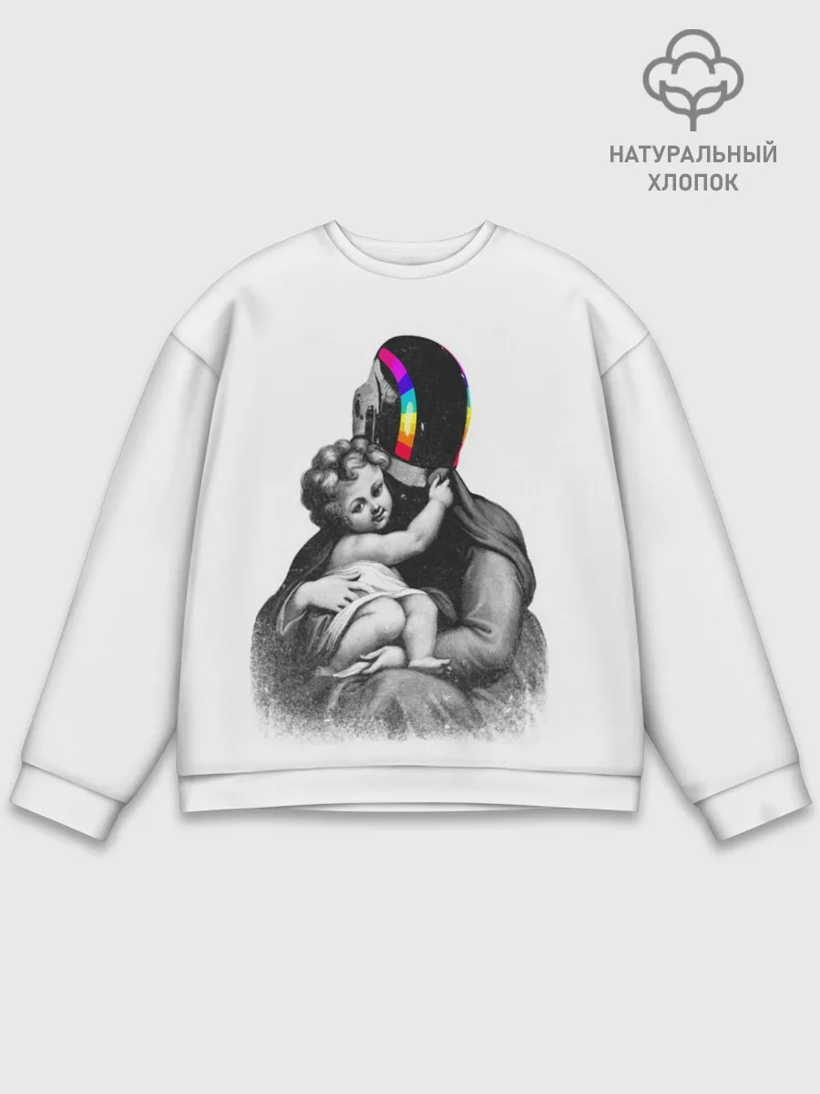 Мужской свитшот базовый / Daft Punk