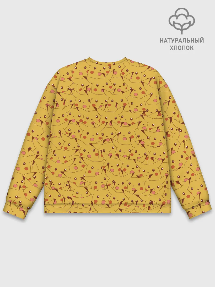 Мужской свитшот базовый / Пикачу