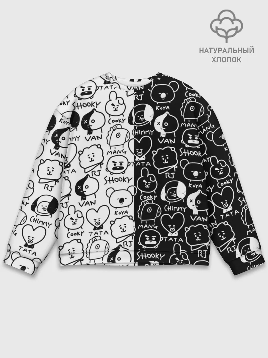 Мужской свитшот базовый / BTS | BT21