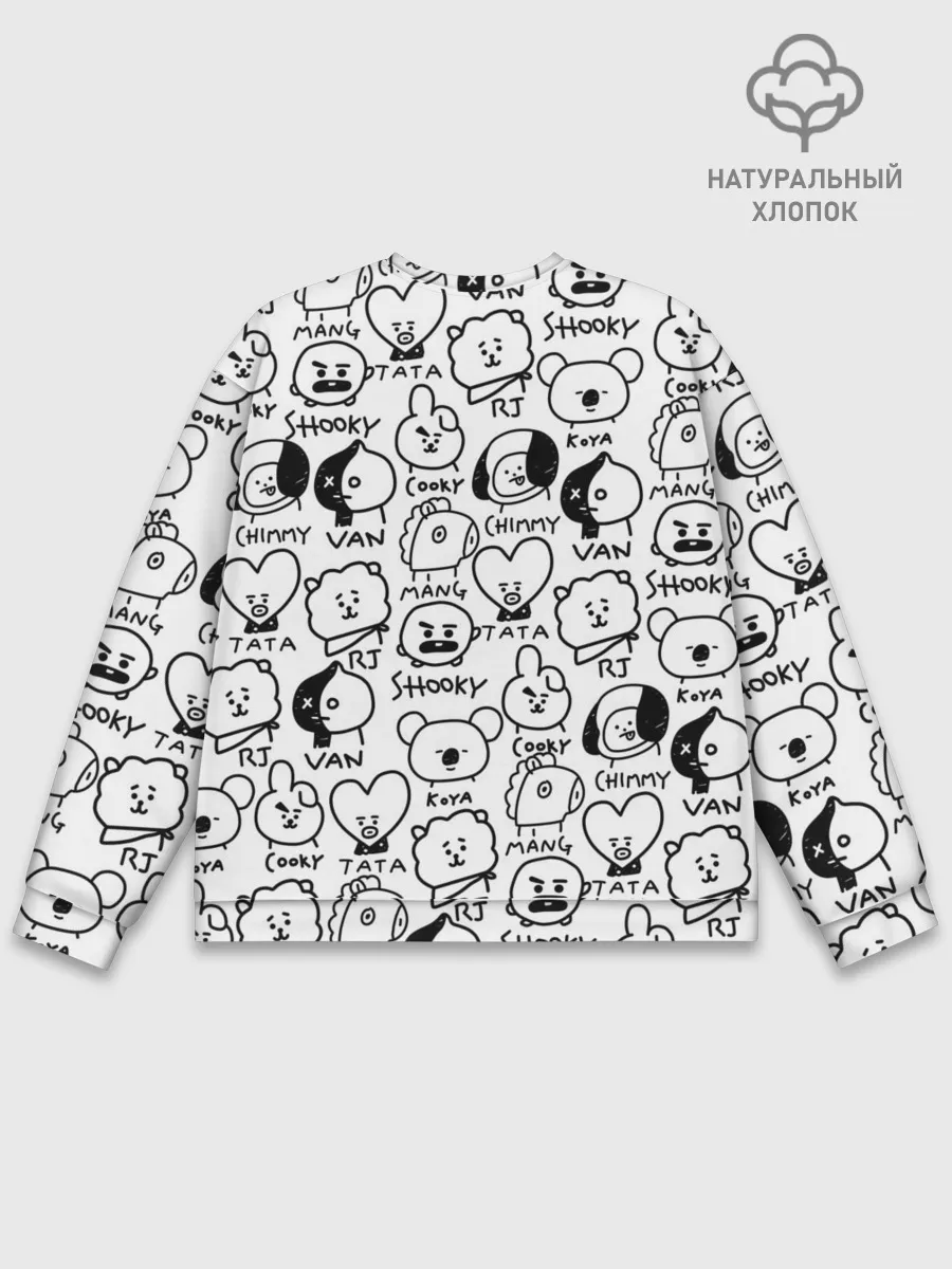 Мужской свитшот базовый / BTS | BT21