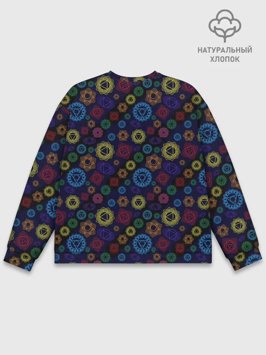 Мужской свитшот базовый / Чакры