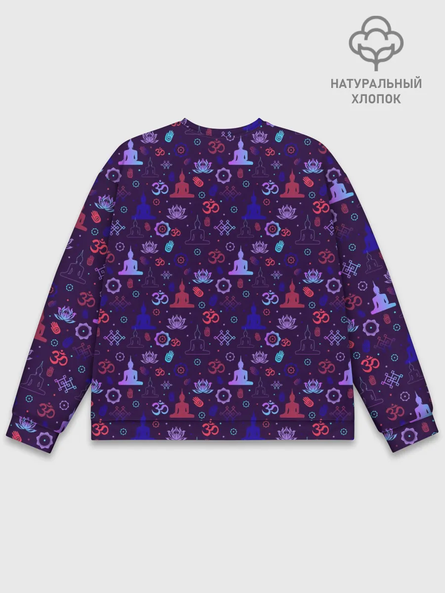 Мужской свитшот базовый / Медитация