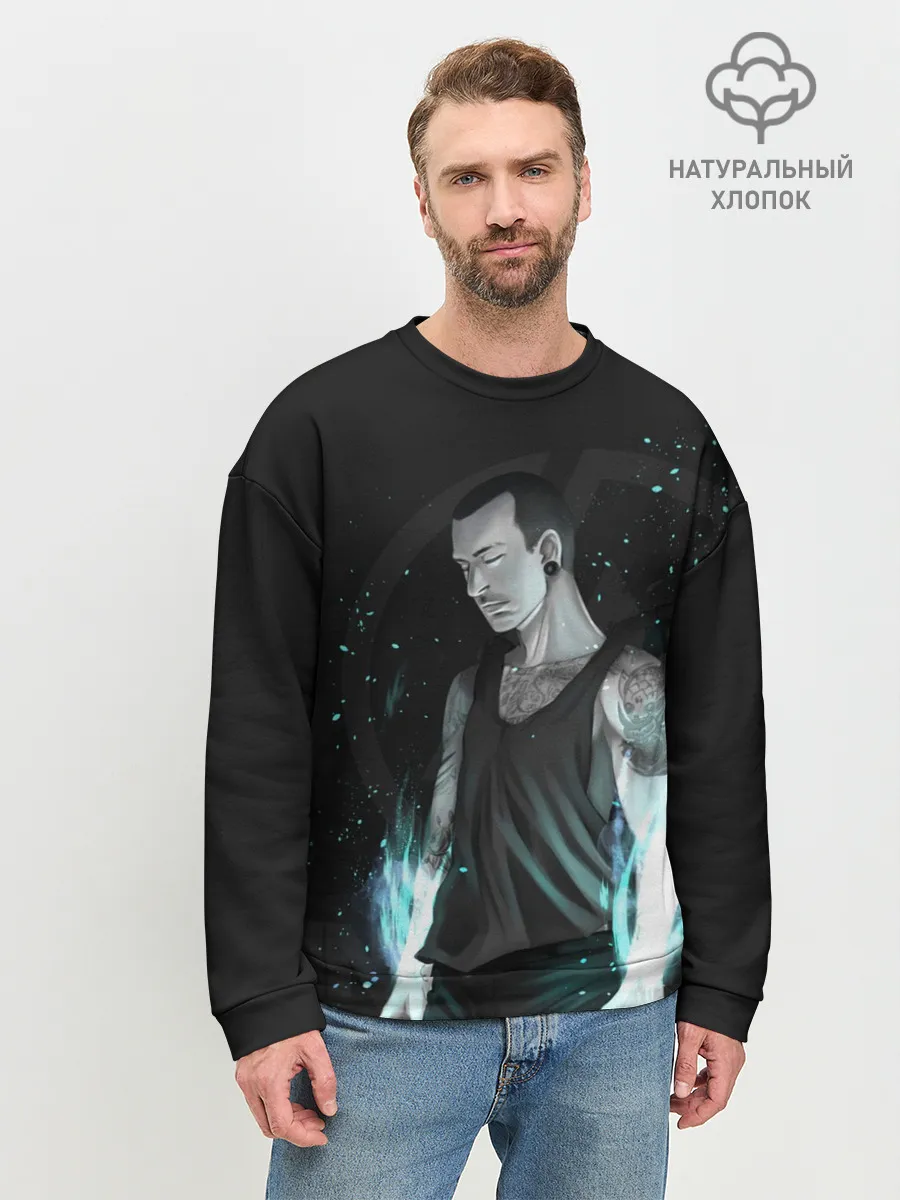 Мужской свитшот базовый / Линкин Парк