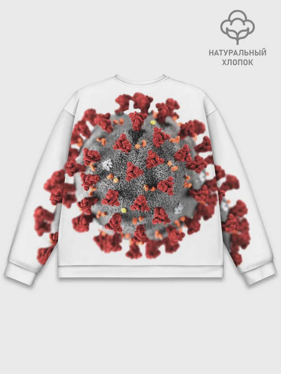 Мужской свитшот базовый / Covid-19