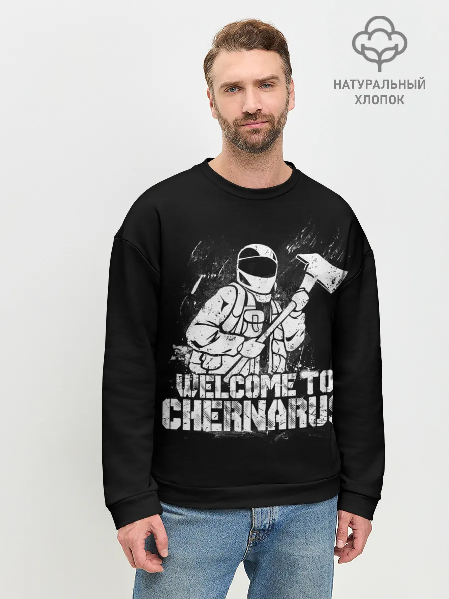 Мужской свитшот базовый / DayZ Chernarus
